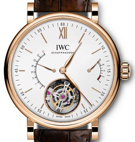 IWC hand wound tourbillon